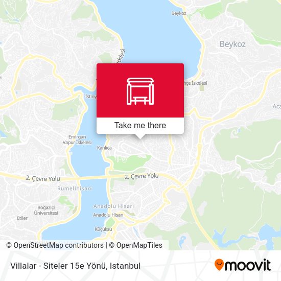 Villalar - Siteler 15e Yönü map