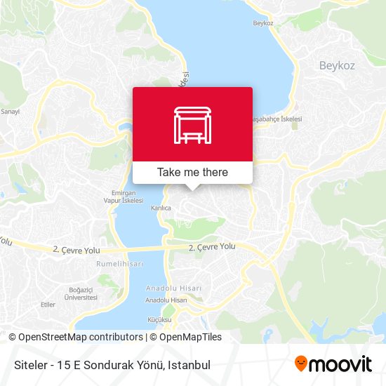 Siteler - 15 E Sondurak Yönü map