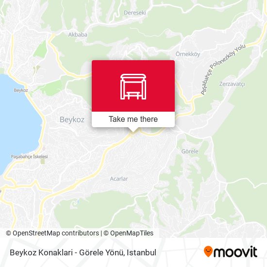 Beykoz Konaklari - Görele Yönü map