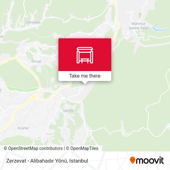 Zerzevat - Alibahadır Yönü map