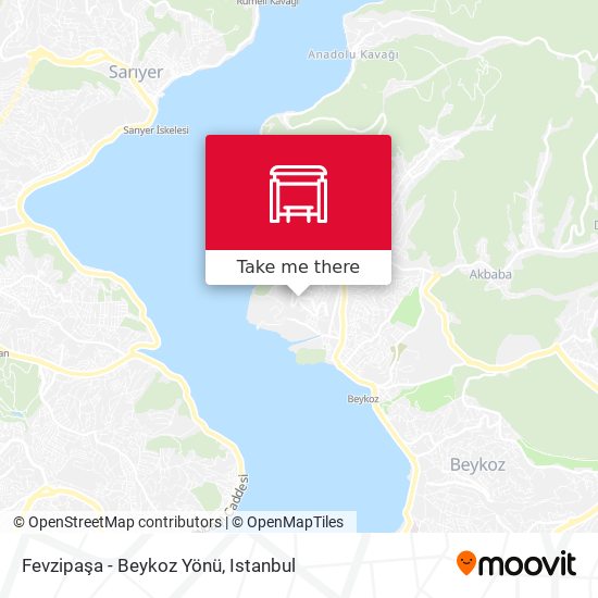 Fevzipaşa - Beykoz Yönü map