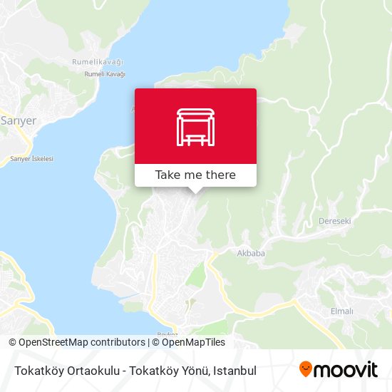 Tokatköy Ortaokulu - Tokatköy Yönü map
