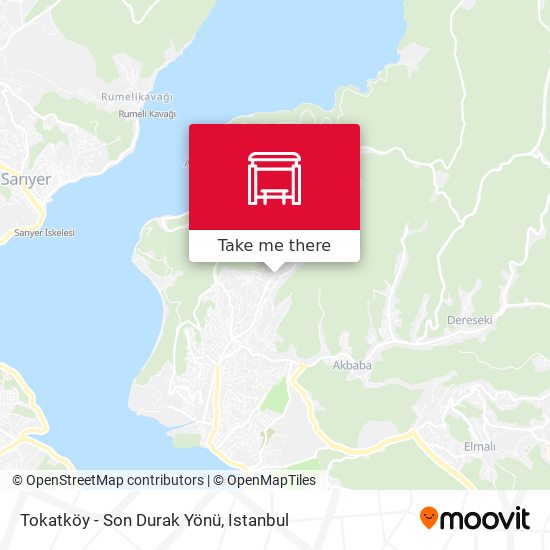 Tokatköy - Son Durak Yönü map