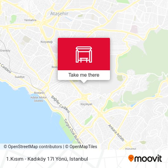 1.Kısım - Kadıköy 17l Yönü map