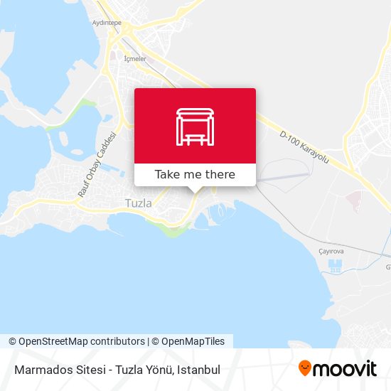Marmados Sitesi - Tuzla Yönü map