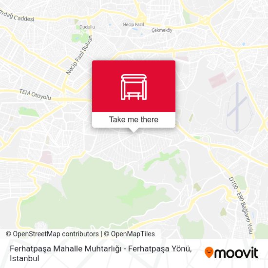 Ferhatpaşa Mahalle Muhtarlığı - Ferhatpaşa Yönü map