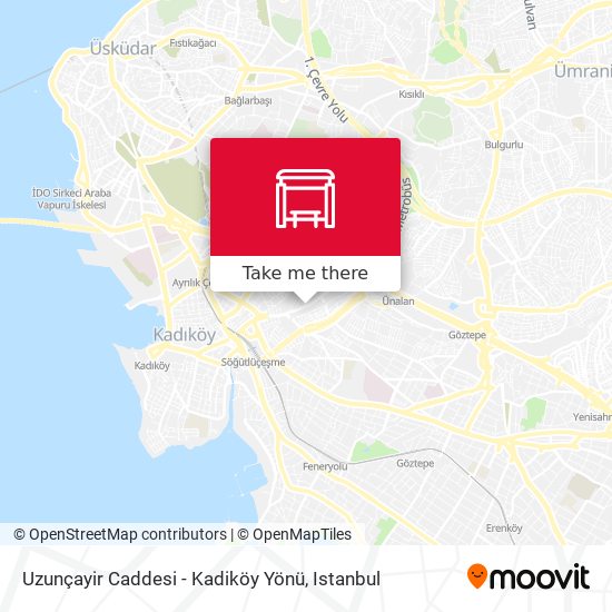 Uzunçayir Caddesi - Kadiköy Yönü map