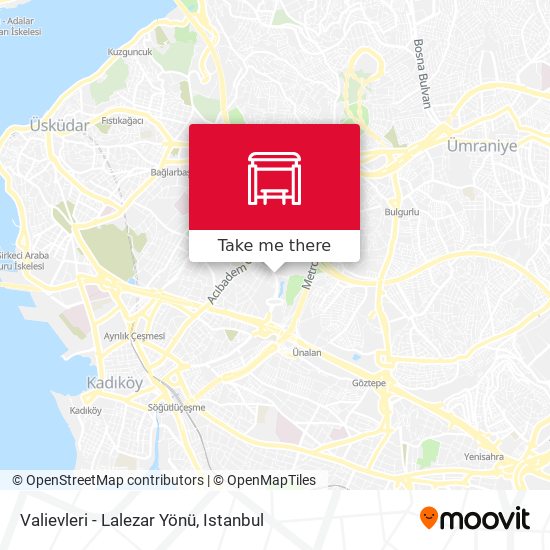 Valievleri - Lalezar Yönü map