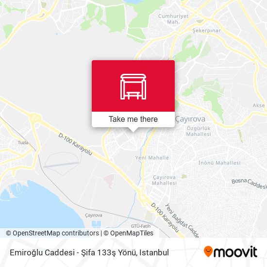 Emiroğlu Caddesi - Şifa 133ş Yönü map