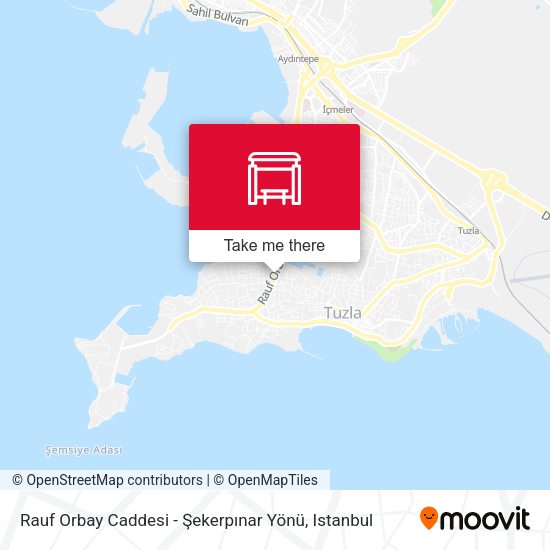 Rauf Orbay Caddesi - Şekerpınar Yönü map