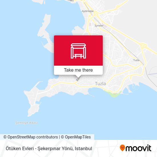 Ötüken Evleri - Şekerpınar Yönü map