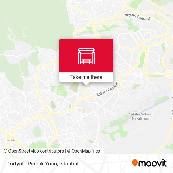 Dörtyol - Pendik Yönü map