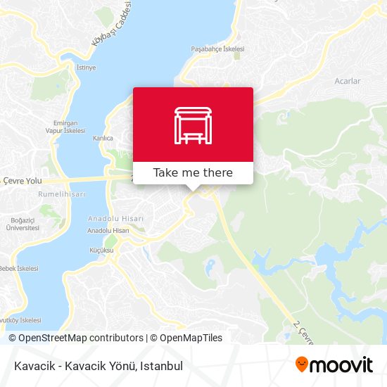 Kavacik - Kavacik Yönü map