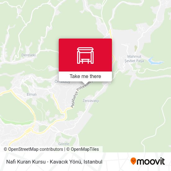 Nafi Kuran Kursu - Kavacık Yönü map