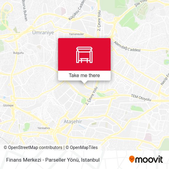 Finans Merkezi - Parseller Yönü map