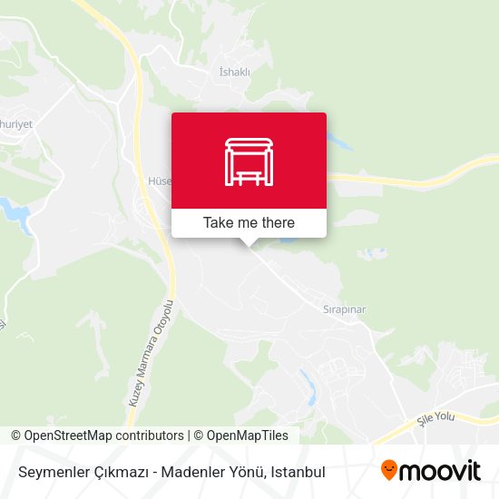 Seymenler Çıkmazı - Madenler Yönü map