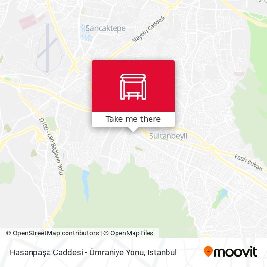 Hasanpaşa Caddesi - Ümraniye Yönü map