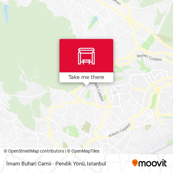 İmam Buhari Camii - Pendik Yönü map