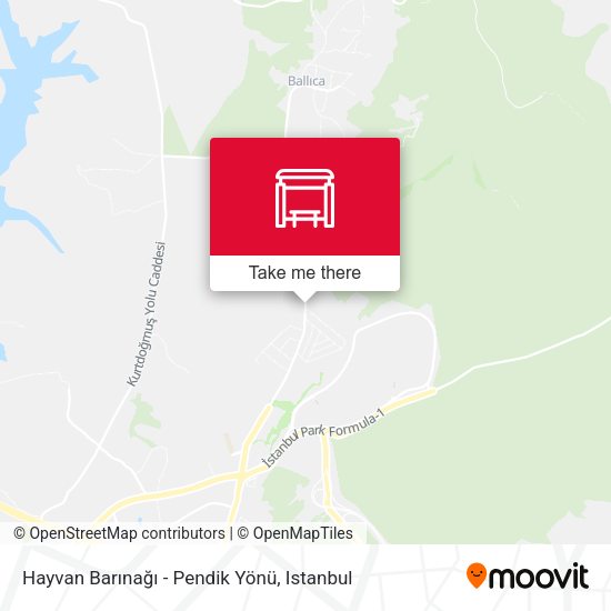 Hayvan Barınağı - Pendik Yönü map