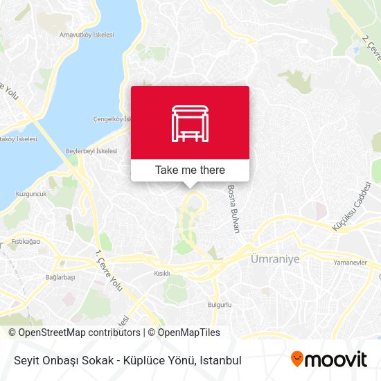 Seyit Onbaşı Sokak - Küplüce Yönü map