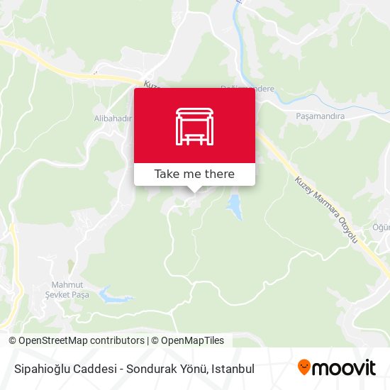 Sipahioğlu Caddesi - Sondurak Yönü map
