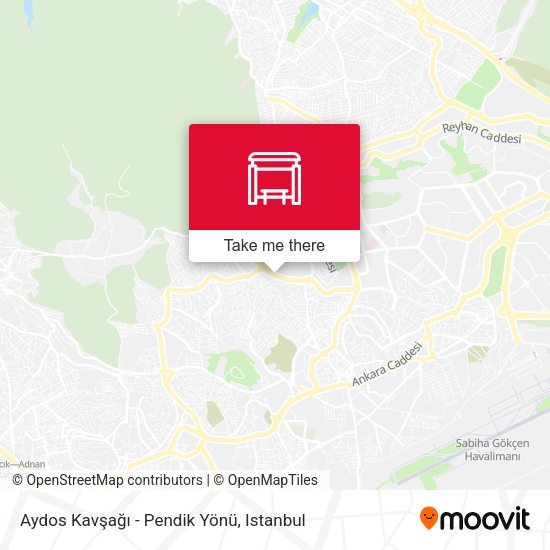 Aydos Kavşağı - Pendik Yönü map
