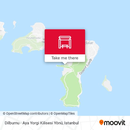 Dilburnu - Aya Yorgi Kilisesi Yönü map
