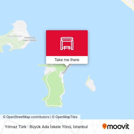 Yılmaz Türk - Büyük Ada İskele Yönü map