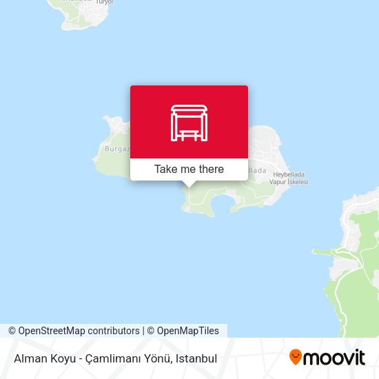 Alman Koyu - Çamlimanı Yönü map