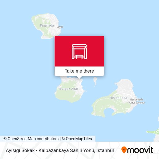 Ayışığı Sokak - Kalpazankaya Sahili Yönü map