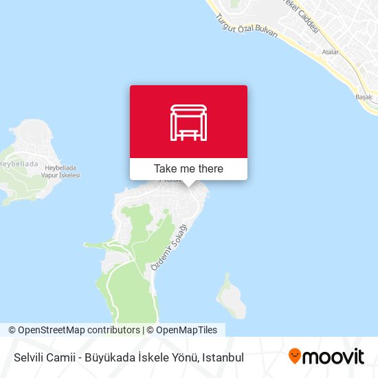 Selvili Camii - Büyükada İskele Yönü map