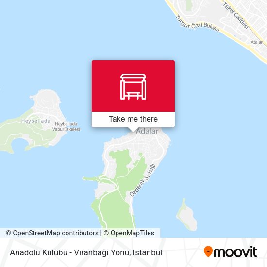 Anadolu Kulübü - Viranbağı Yönü map