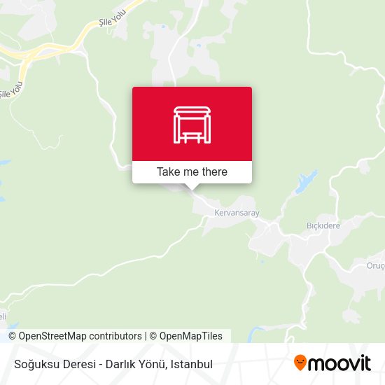 Soğuksu Deresi - Darlık Yönü map