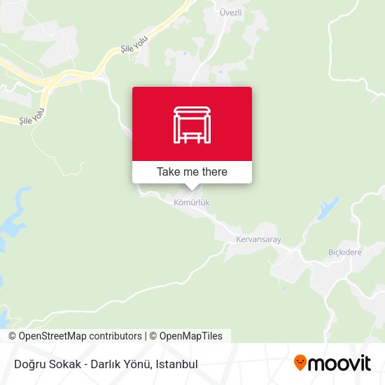 Doğru Sokak - Darlık Yönü map