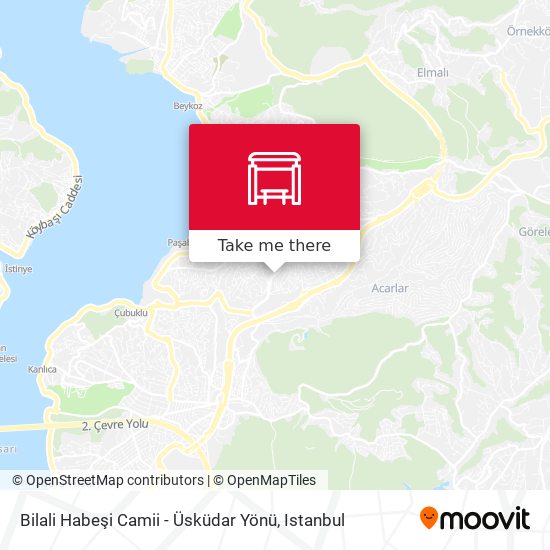 Bilali Habeşi Camii - Üsküdar Yönü map