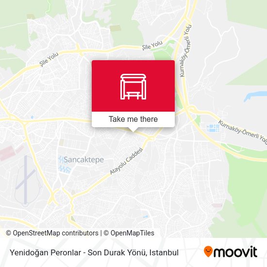 Yenidoğan Peronlar - Son Durak Yönü map