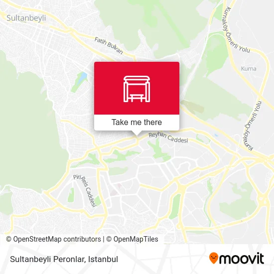 Sultanbeyli Peronlar map