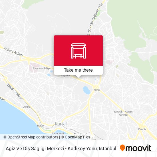 Ağiz Ve Diş Sağliği Merkezi - Kadiköy Yönü map