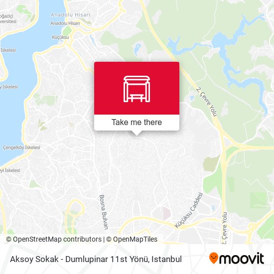 Aksoy Sokak - Dumlupinar 11st Yönü map