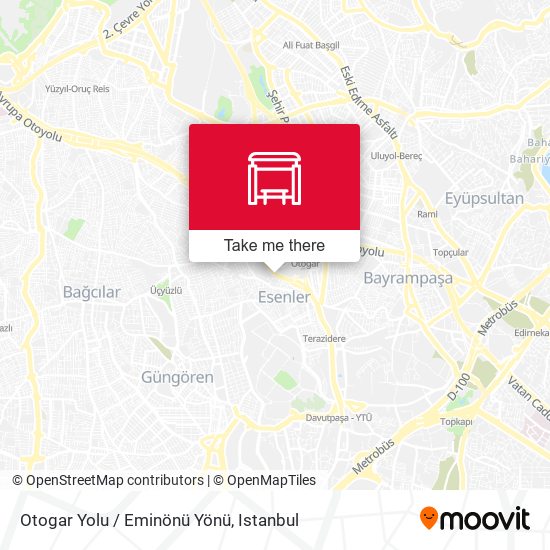 Otogar Yolu / Eminönü Yönü map