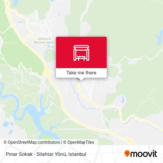 Pınar Sokak - Silahtar Yönü map