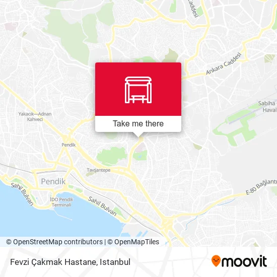 Fevzi Çakmak Hastane map