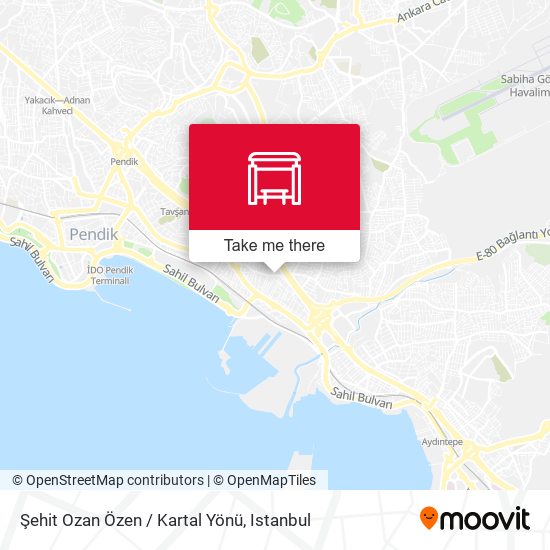 Şehit Ozan Özen / Kartal Yönü map