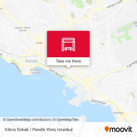 Kibris Sokak / Pendik  Yönü map