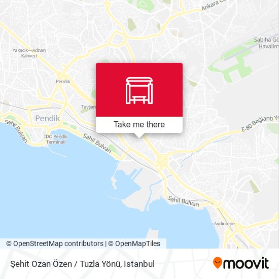 Şehit Ozan Özen / Tuzla Yönü map