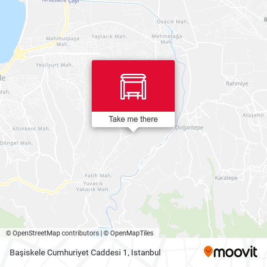 Başiskele Cumhuriyet Caddesi 1 map