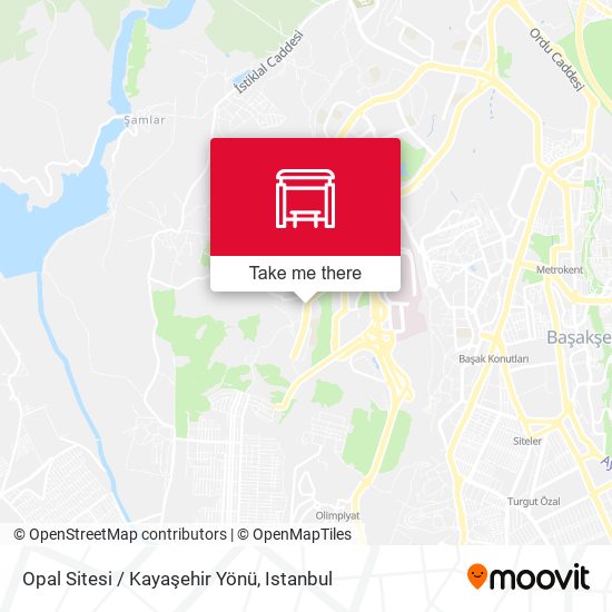 Opal Sitesi / Kayaşehir Yönü map