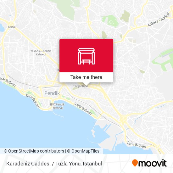 Karadeniz Caddesi / Tuzla Yönü map