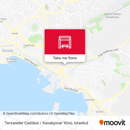 Tersaneler Caddesi / Kavakpınar Yönü map