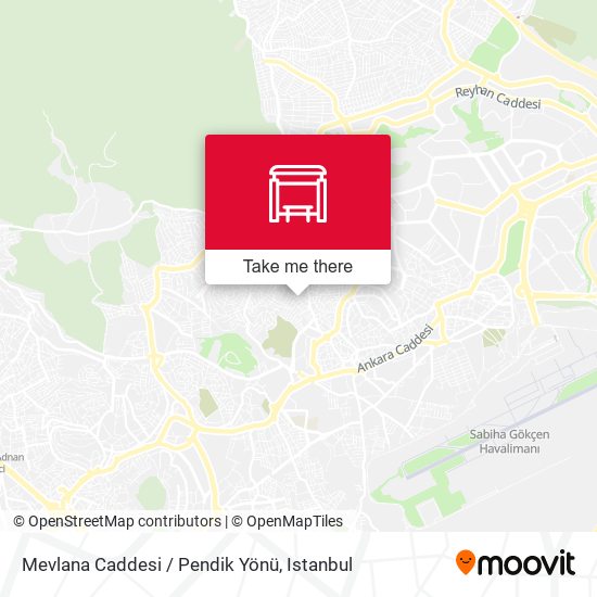 Mevlana Caddesi / Pendik Yönü map